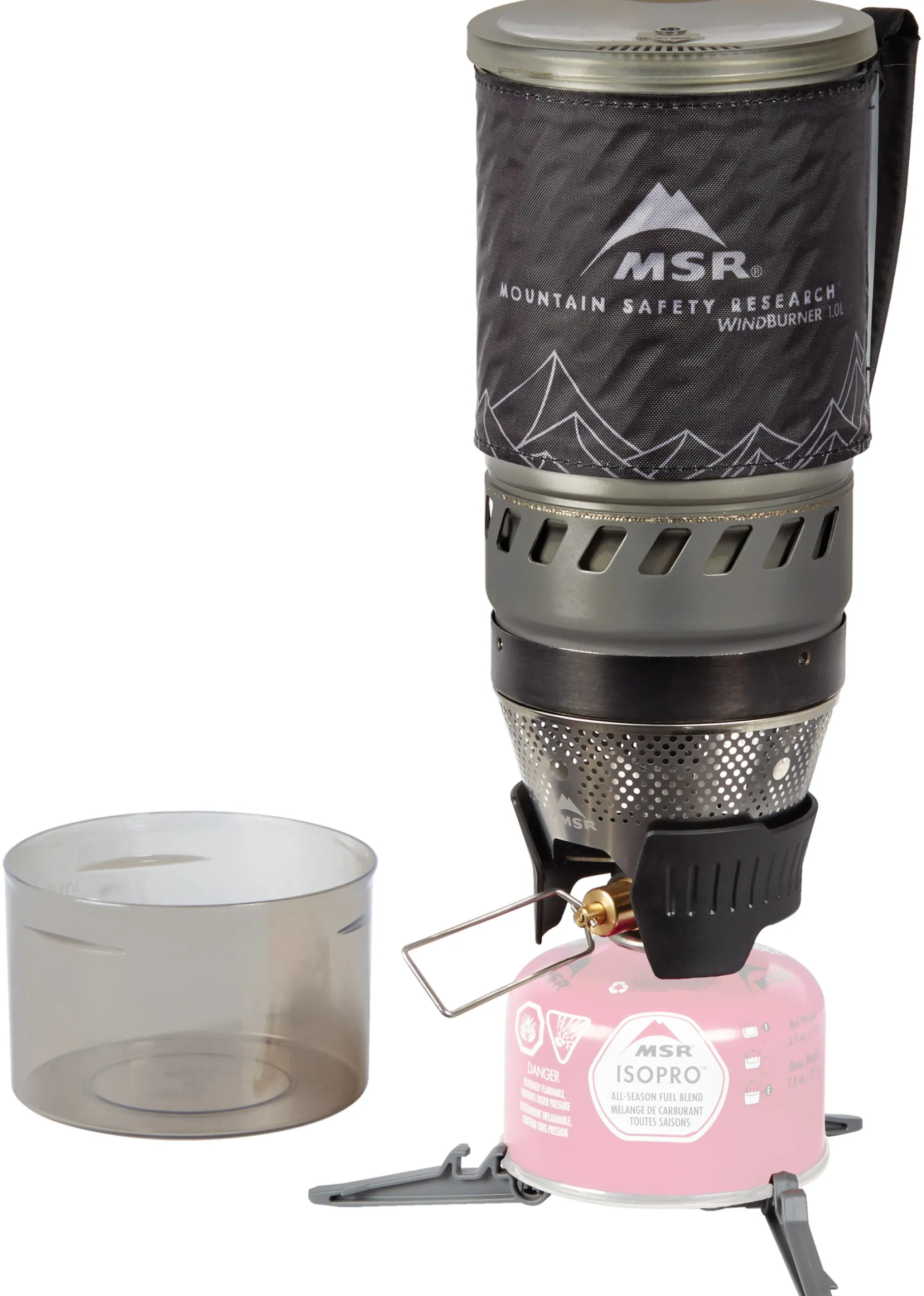 WindBurner Personal Stove System 1.0 ltr, Kogesæt med Gasbrænder