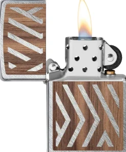 Woodchuck Herringbone Sweep Walnut Lighter