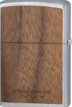 Woodchuck Herringbone Sweep Walnut Lighter