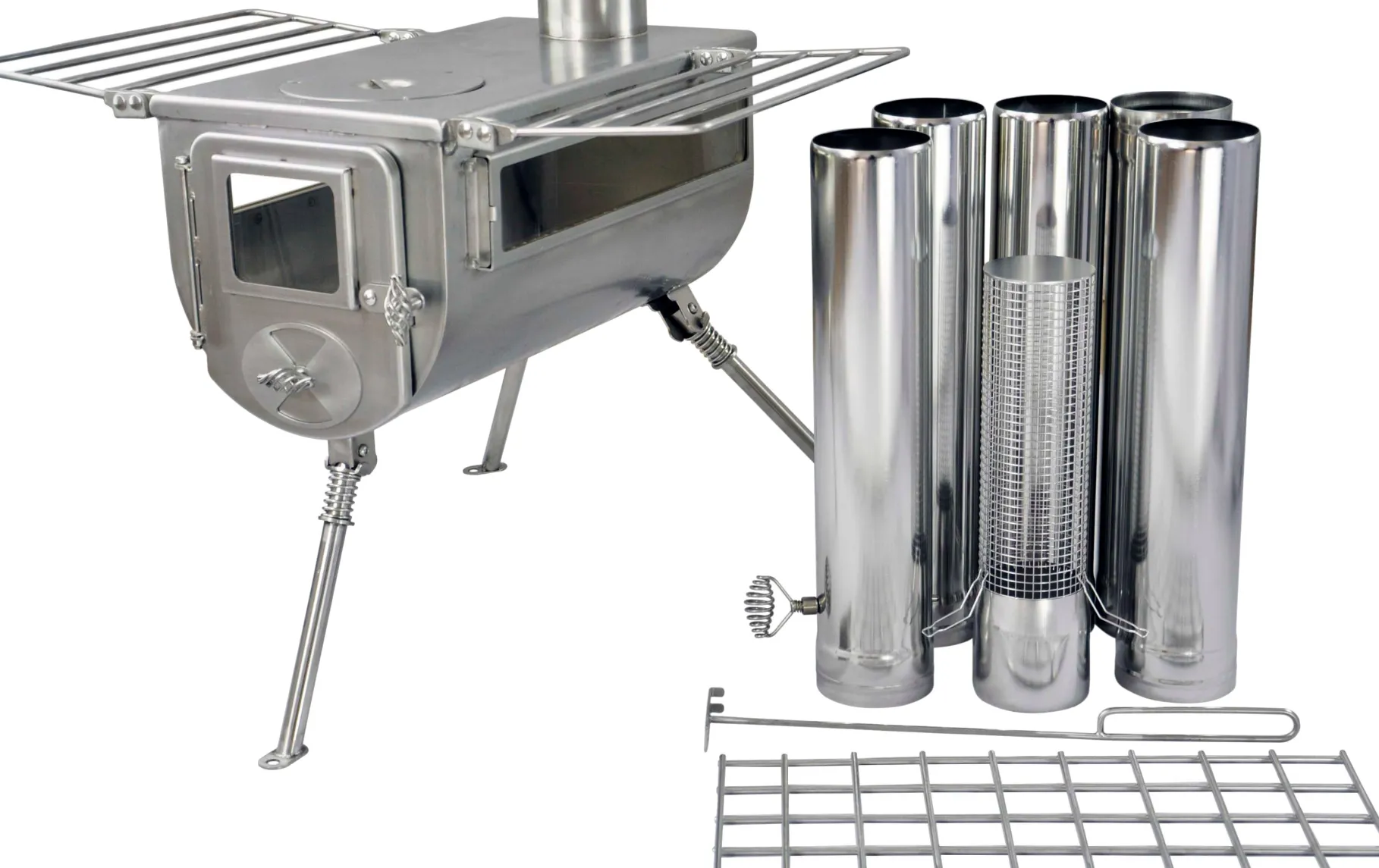 Woodlander Double View Large Cook Camping Stove