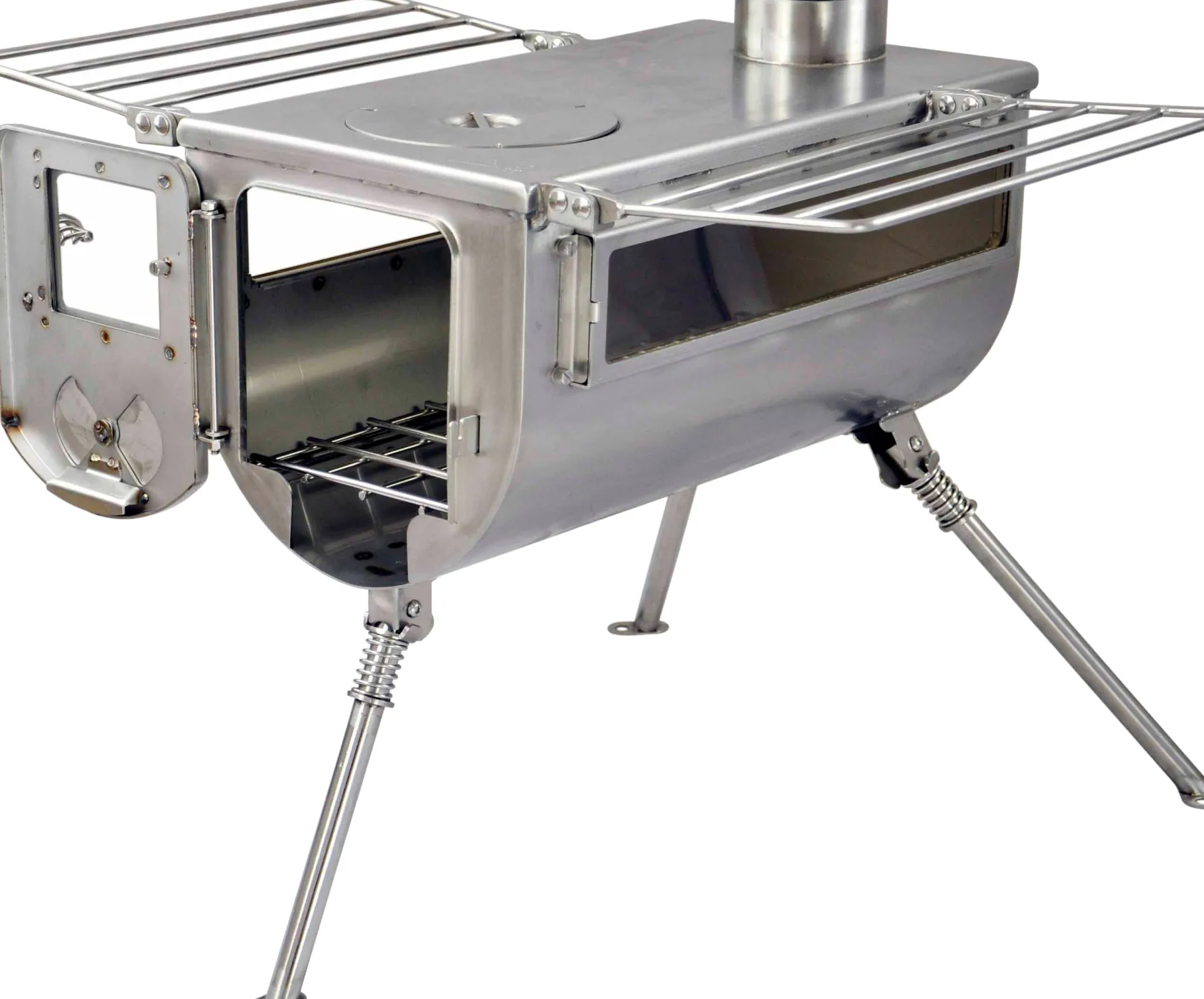 Woodlander Double View Large Cook Camping Stove