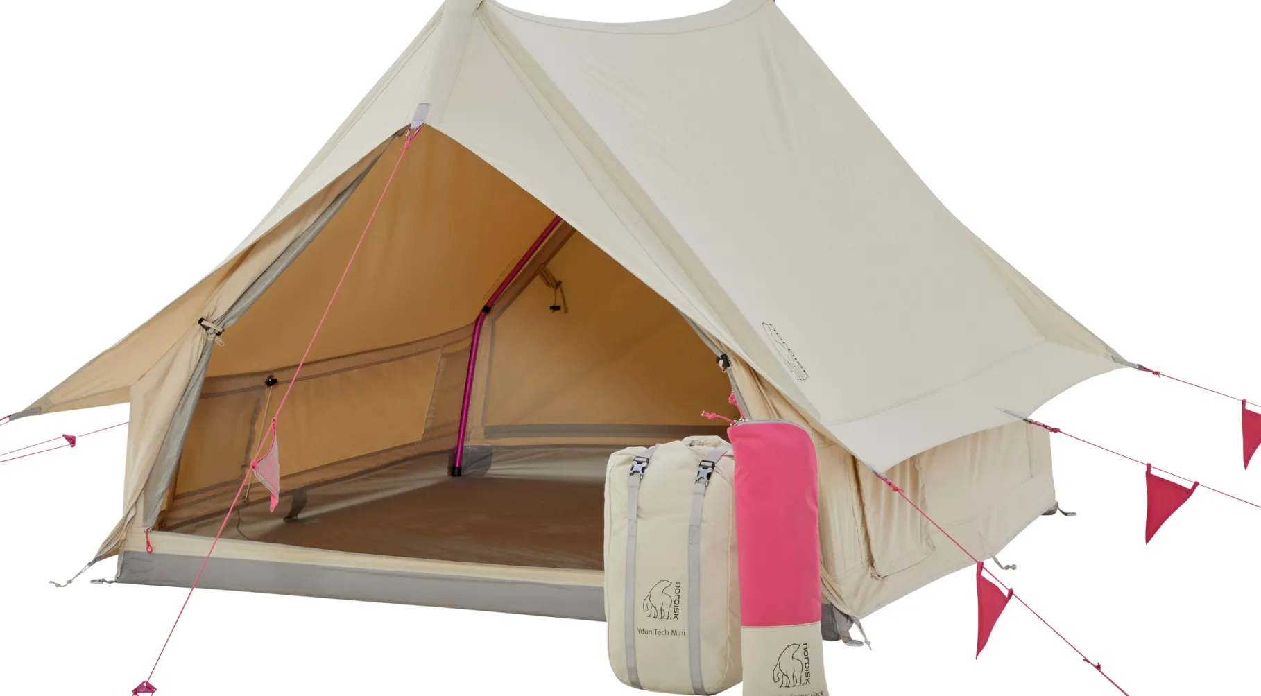 Ydun Tech Mini Incl. Color Pack, 2-Personers Bomuldstelt