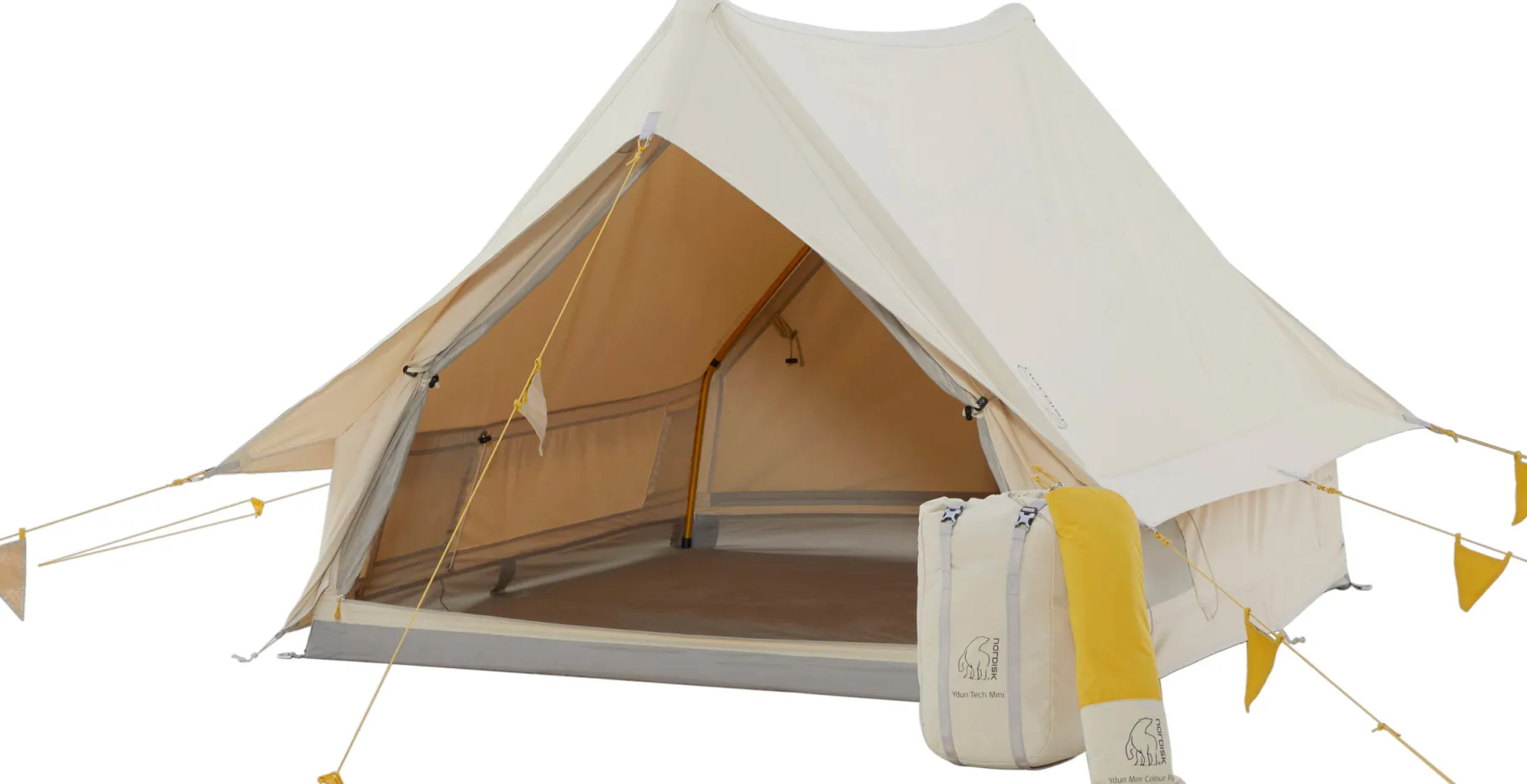 Ydun Tech Mini Incl. Color Pack, 2-Personers Bomuldstelt